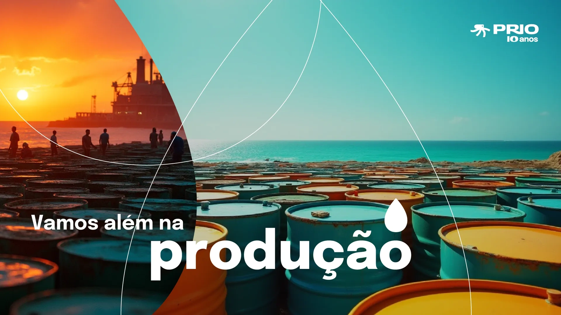 PRIO 10 anos, campaign slide, production