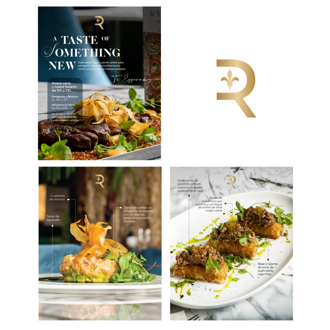 L'Opera Royal, logo and social media posts