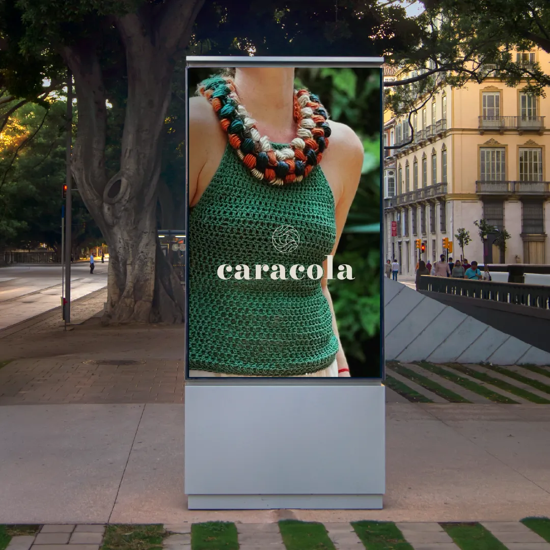 Caracola, outdoor advertising display
