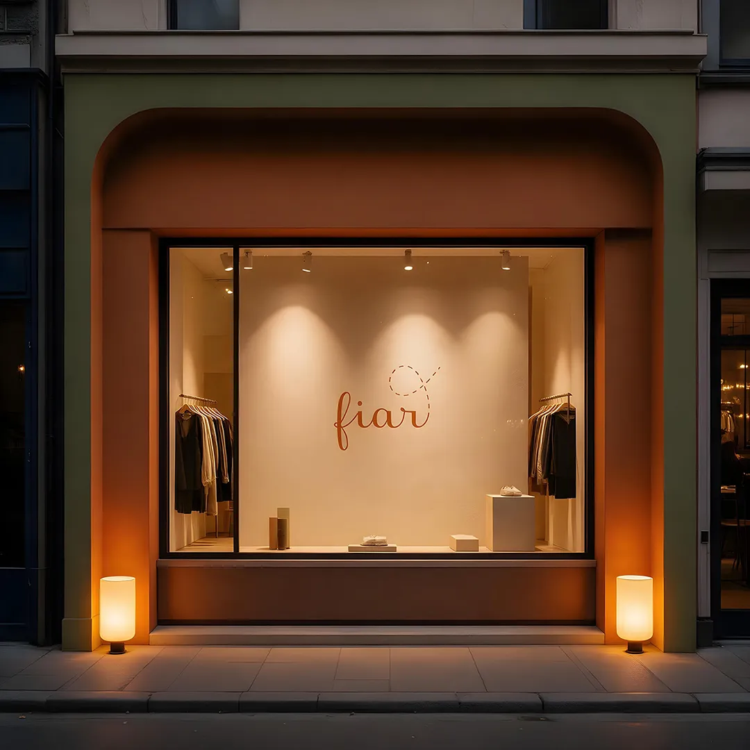Fiar, shop window