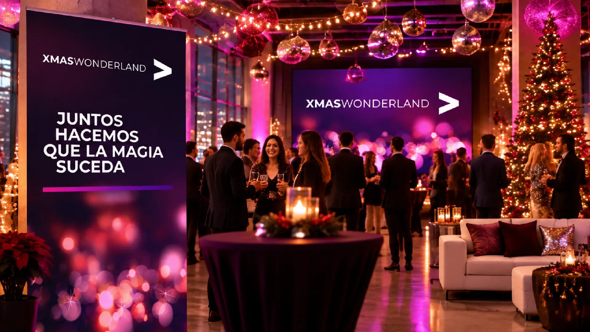 Accenture Málaga, Xmas Wonderland event