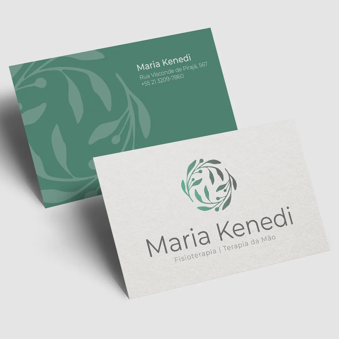 Maria Kenedi, business cards