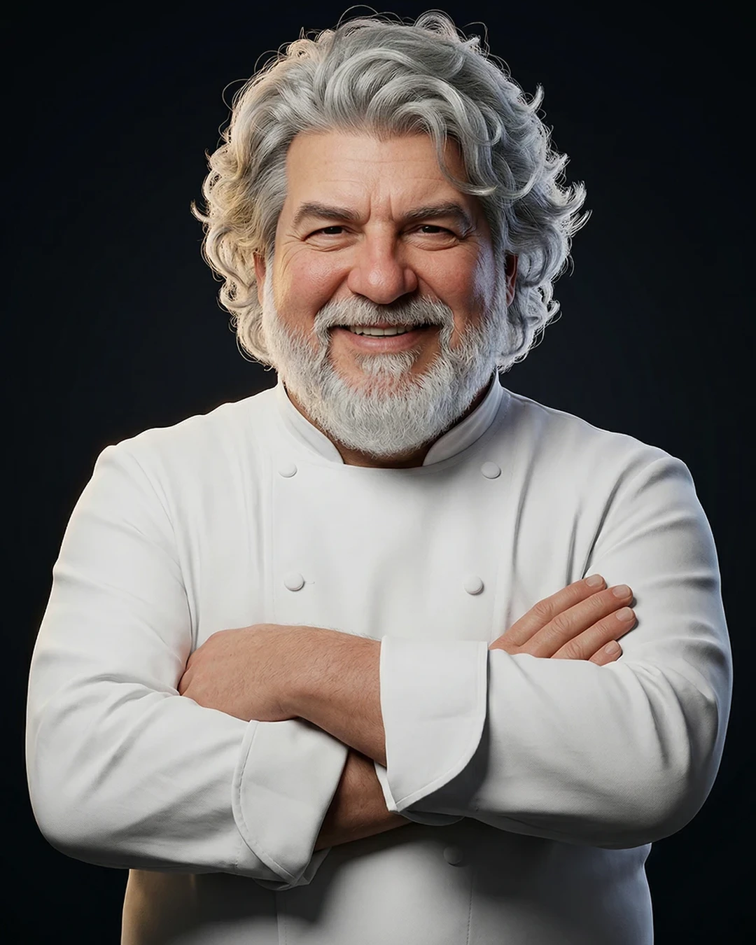 Chef cartoon portrait, image 2 of 5
