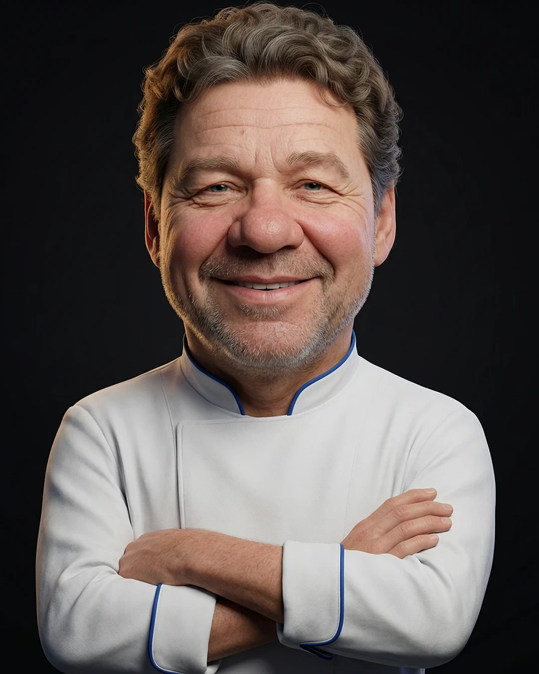Chef cartoon portrait, image 4 of 5