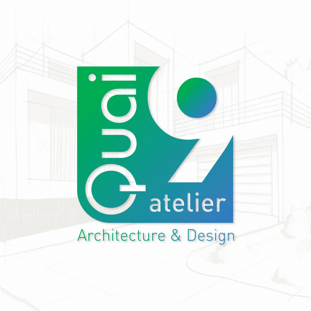 Quai Atelier architecture logo design